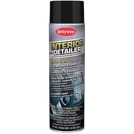 Sprayway Interior Detailer, Can 780